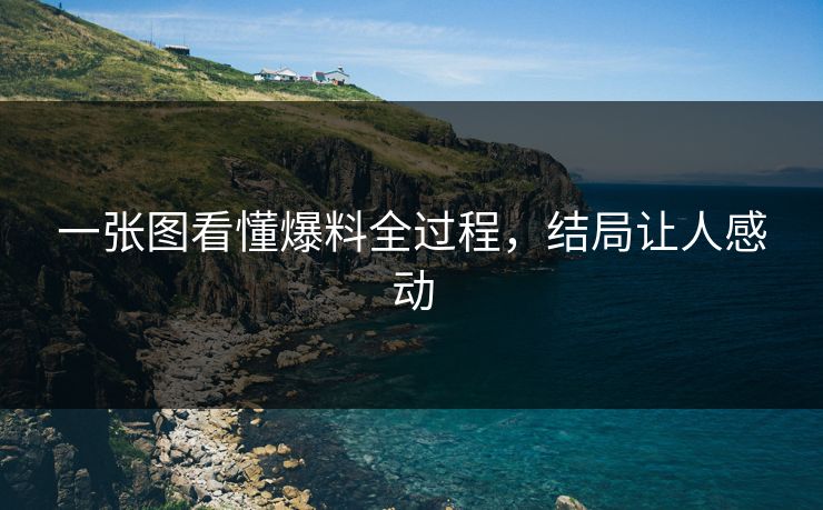 一张图看懂爆料全过程，结局让人感动